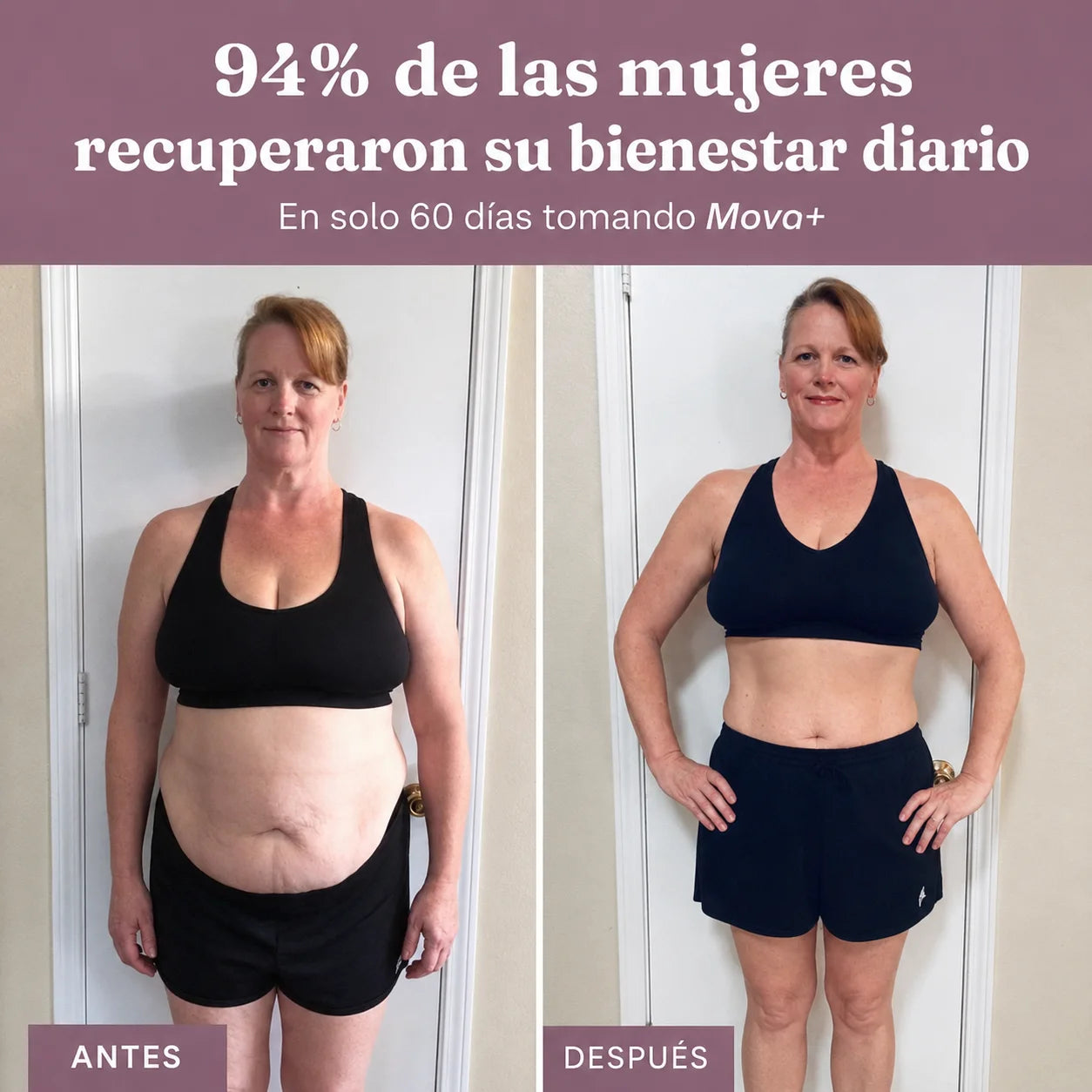 Mova+ Cápsulas para el Bienestar Articular Femenino en Menopausia